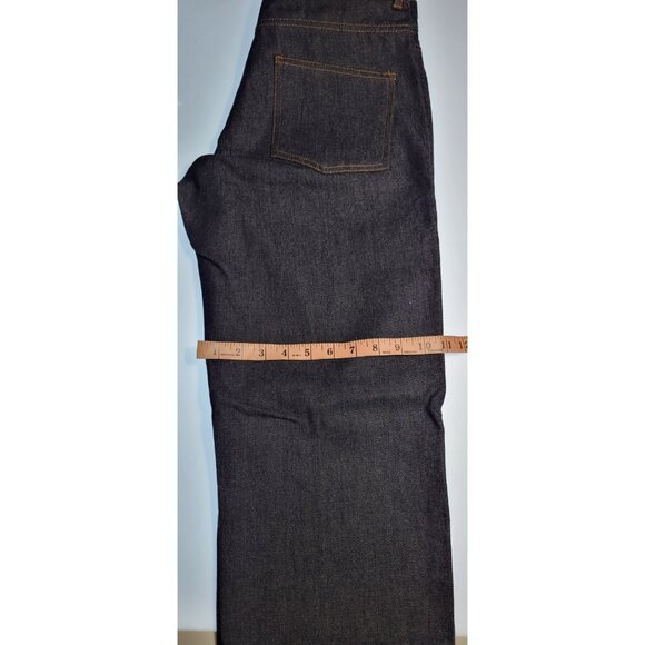 NWT Carolina Herrera Mens Dark Wash  Denim Straight Leg Jeans 32 - Picture 13 of 14